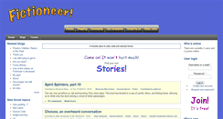 Desktop Screenshot of fictioneer.org